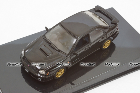 Subaru Impreza WRX STI 2001, black, 58643, AutoArt 1:43