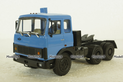 Маз-6422 тягач 1981г, синий, Н796, Наш Автопром 1:43