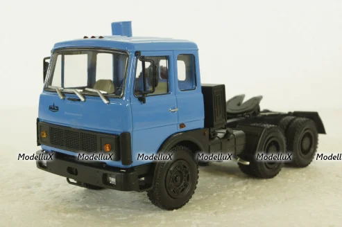 Маз-6422 тягач 1981г, синий, Н796, Наш Автопром 1:43