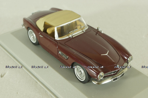 BMW 507 Cabriolet 1956, red, 80429421433, Minichamps 1:43