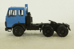 Маз-6422 тягач 1981г, синий, Н796, Наш Автопром 1:43
