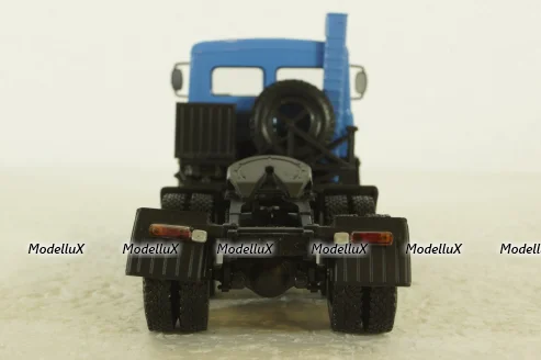Маз-6422 тягач 1981г, синий, Н796, Наш Автопром 1:43