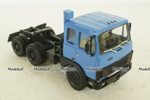 Маз-6422 тягач 1981г, синий, Н796, Наш Автопром 1:43