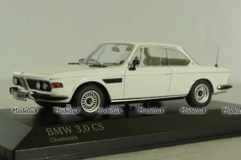 BMW 3.0 CS (E9) 1969, white, 410029025, Minichamps 1:43