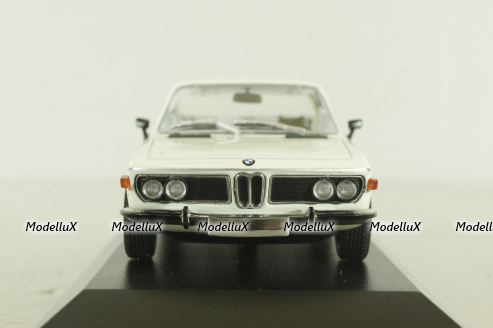 BMW 3.0 CS (E9) 1969, white, 410029025, Minichamps 1:43