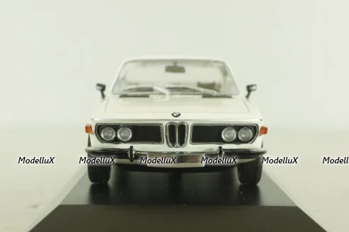 BMW 3.0 CS (E9) 1969, white, 410029025, Minichamps 1:43