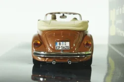 Volkswagen Beetle Cabriolet 1974, Angela Merkel, Guido Werstewelle, 436055140, Minichamps 1:43