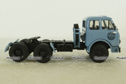 Маз-515 тягач, голубой, Н990, Наш Автопром 1:43