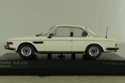 BMW 3.0 CS (E9) 1969, white, 410029025, Minichamps 1:43