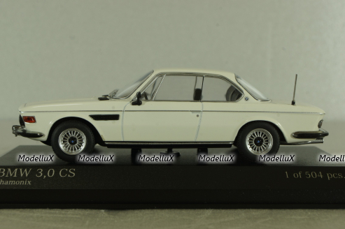 BMW 3.0 CS (E9) 1969, white, 410029025, Minichamps 1:43