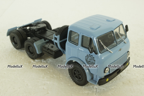 Маз-515 тягач, голубой, Н990, Наш Автопром 1:43