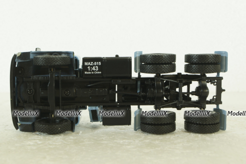 Маз-515 тягач, голубой, Н990, Наш Автопром 1:43