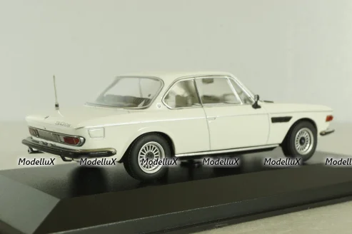 BMW 3.0 CS (E9) 1969, white, 410029025, Minichamps 1:43