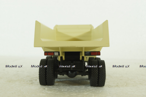 Краз-6510 самосвал, 1985г, бежевый, Н775, Наш Автопром 1:43