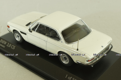 BMW 3.0 CS (E9) 1969, white, 410029025, Minichamps 1:43