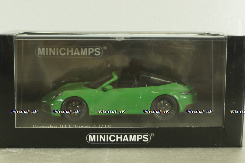 Porsche 911 (992) Targa 4 GTS 2022, geen 410061062, Minichamps 1:43