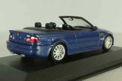 BMW M3 Cabriolet (E46) 2001, blue, 431020031, Minichamps 1:43