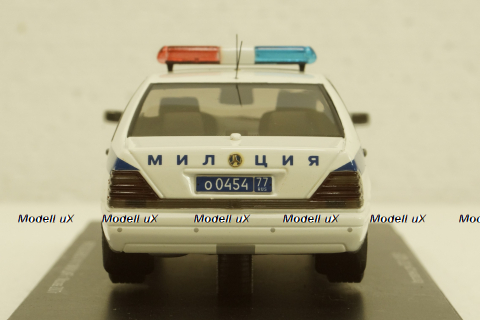 Mercedes S600 W140 Милиция 2007, А007, Spark 1:43