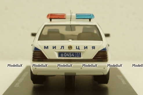 Mercedes S600 W140 Милиция 2007, А007, Spark 1:43