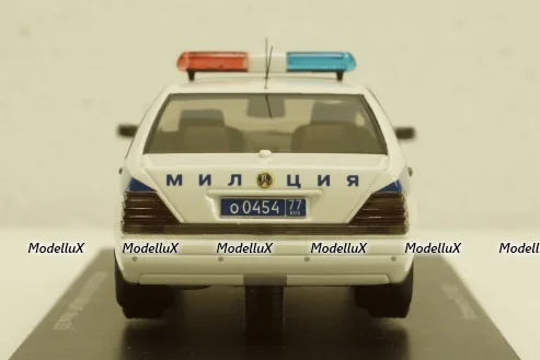 Mercedes S600 W140 Милиция 2007, А007, Spark 1:43