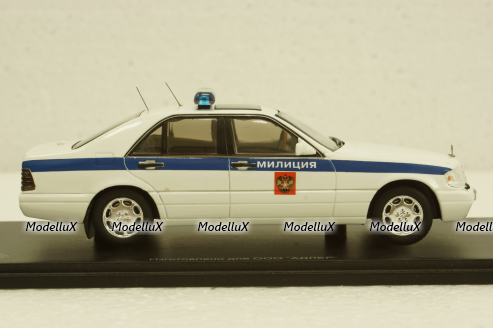 Mercedes S600 W140 Милиция 2007, А007, Spark 1:43