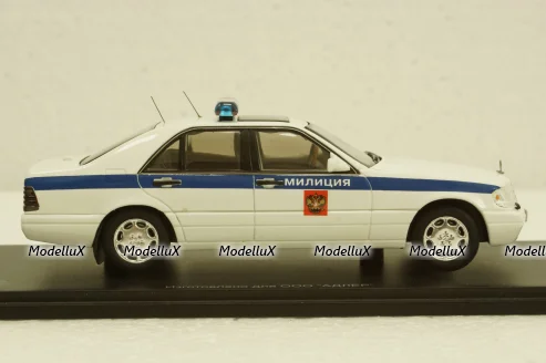 Mercedes S600 W140 Милиция 2007, А007, Spark 1:43