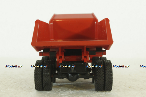 Краз-251 самосвал, 1979г, красный, Н774, Наш Автопром 1:43