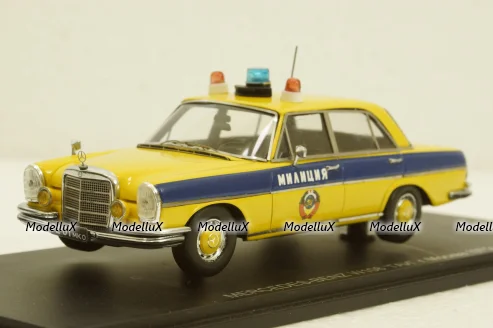 Mercedes 280SE W108 ГАИ 1975г, Spark 1:43