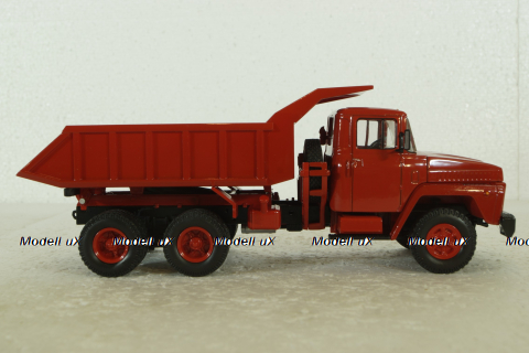 Краз-251 самосвал, 1979г, красный, Н774, Наш Автопром 1:43