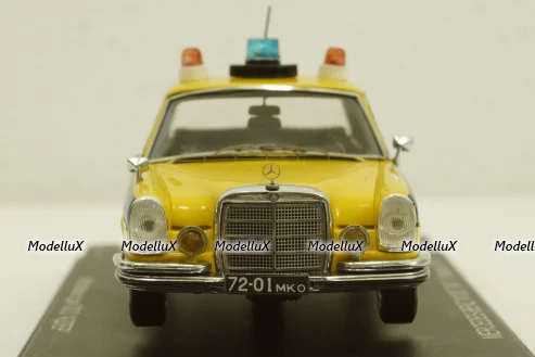 Mercedes 280SE W108 ГАИ 1975г, Spark 1:43
