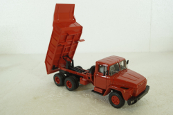Краз-251 самосвал, 1979г, красный, Н774, Наш Автопром 1:43
