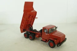 Краз-251 самосвал, 1979г, красный, Н774, Наш Автопром 1:43