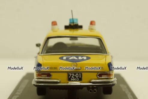 Mercedes 280SE W108 ГАИ 1975г, Spark 1:43