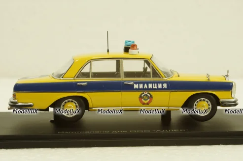 Mercedes 280SE W108 ГАИ 1975г, Spark 1:43