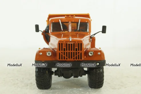 Краз-255 самосвал, оранжевый, Н723, Наш Автопром 1:43
