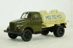 АЦПТ-1,8 "Молоко" автоцистерна на шасси Газ-51А, Легендарные грузовики СССР №75, 1:43