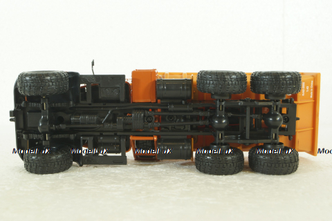 Краз-255 самосвал, оранжевый, Н723, Наш Автопром 1:43