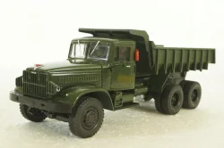 Краз-222Б самосвал, 1963г, зеленый, Н770, Наш Автопром 1:43