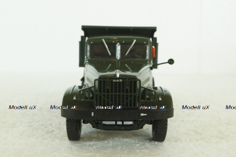 Краз-222Б самосвал, 1963г, зеленый, Н770, Наш Автопром 1:43