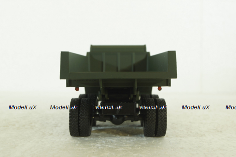 Краз-222Б самосвал, 1963г, зеленый, Н770, Наш Автопром 1:43