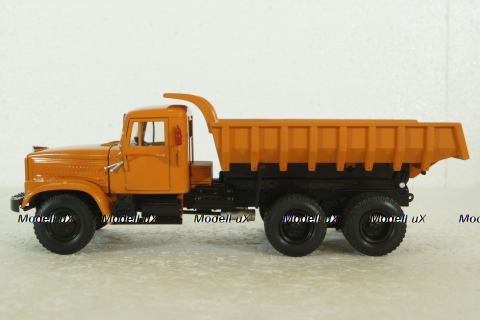 Краз-256Б самосвал, из к/ф Мимино, оранжевый, Н781, Наш Автопром 1:43