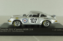 Porsche 911 Carrera RS R 2,8 Targa Florio 1973 Martini, Pucci-Stekkonig, silver, 430736907, Minichamps 1:43