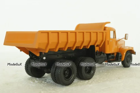 Краз-256Б самосвал, из к/ф Мимино, оранжевый, Н781, Наш Автопром 1:43