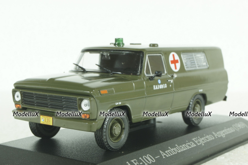 Ford F-100 Military ambulance Argentina  1969, Altaya 1:43
