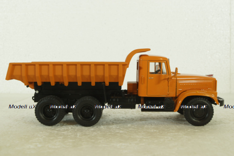 Краз-256Б самосвал, из к/ф Мимино, оранжевый, Н781, Наш Автопром 1:43