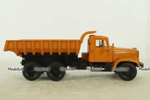 Краз-256Б самосвал, из к/ф Мимино, оранжевый, Н781, Наш Автопром 1:43