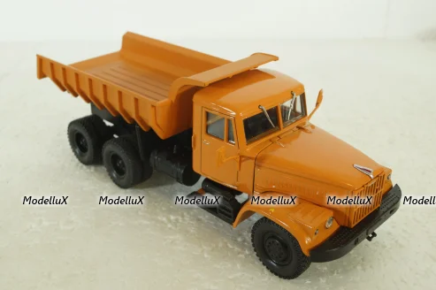 Краз-256Б самосвал, из к/ф Мимино, оранжевый, Н781, Наш Автопром 1:43