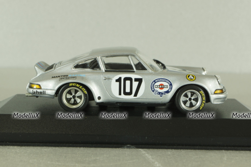 Porsche 911 Carrera RS R 2,8 Targa Florio 1973 Martini, Pucci-Stekkonig, silver, 430736907, Minichamps 1:43