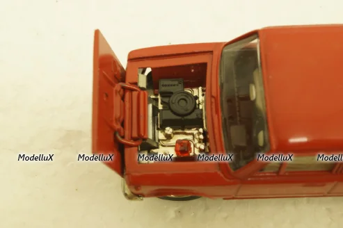 Ваз-2101, А9, красный, Олимпиада 80, Тантал/Радон 1:43