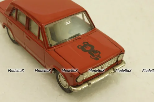 Ваз-2101, А9, красный, Олимпиада 80, Тантал/Радон 1:43
